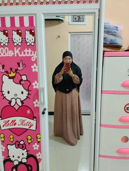 Product Review of KUPNAD | Gamis Wanita Daily Muslimah Syar’i Busui Friendly Adem, Modern & Nyaman | Medina Dress from B**q W**k 0