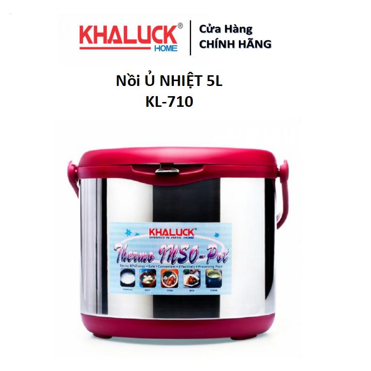 Nồi ủ nhiệt KHALUCK.HOME KL-710 - dung tích 5 lít - Hàng chính hãnġ