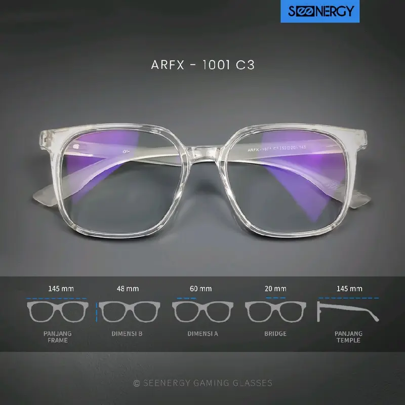 SEENERGY Kacamata Gaming | Airyflex 1001 1