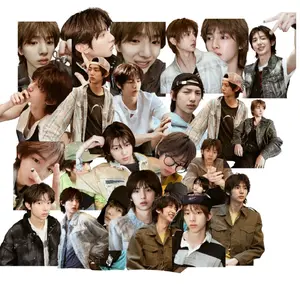 [25 PCS] JUHOON CORTIS STICKER VINTAGE AESTHETIC STICKER DINDING STICKER LAPTOP