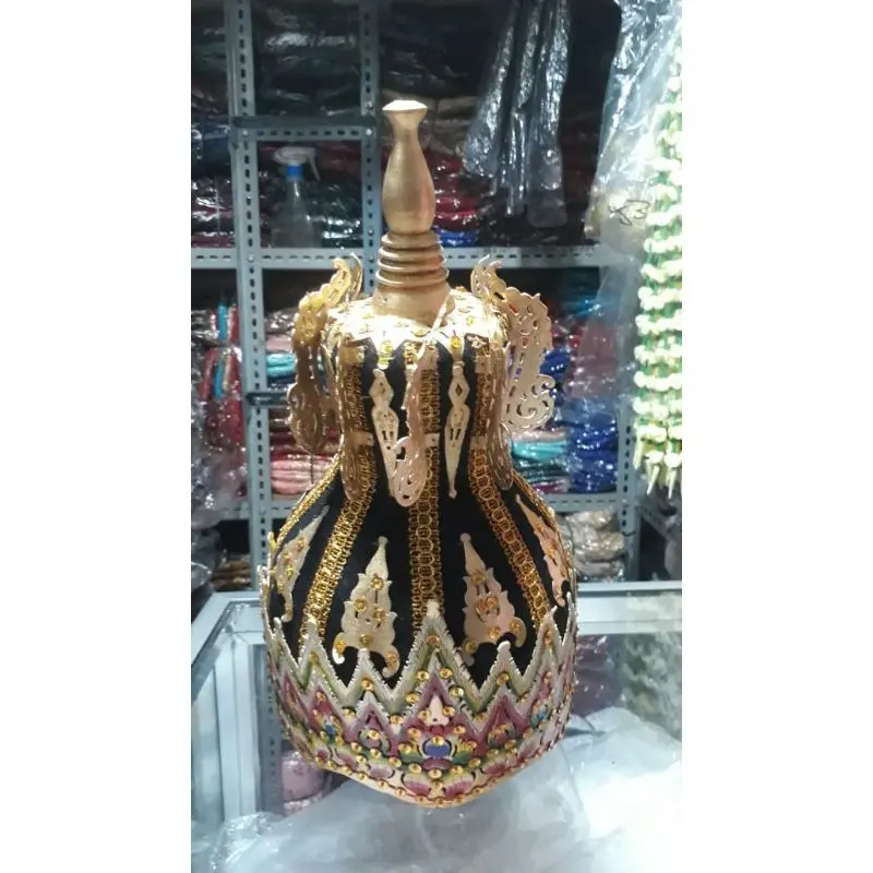 Irah - Irahan Wayang Orang Prabu Kresna - Mahkota Wayang Orang Prabu Kresna 4