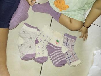 Product Review of PreciousOne-(1 Set 5 psg) Set kaos kaki anak kualitas premium banyak warna dan macem2 motif-A42 from C**n 0
