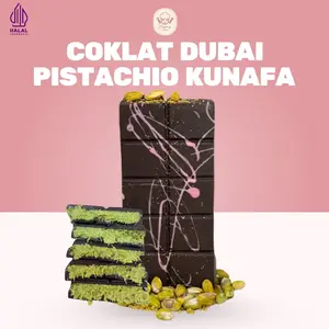 Coklat Dubai Kunafe JUMBO Pistachio - Yayang Dessert dubai  chocolate