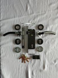 Gambar UNIKEY HRE 219.52 MB+SW501 40MM GAGANG KUNCI PINTU/ HENDEL PINTU SET dari Tirta Bangunan Kota Depok 3 Tokopedia