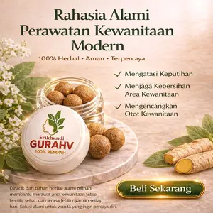 Srikhandi Herbal Kewanitaan Alami untuk Kebersihan & Kenyamanan