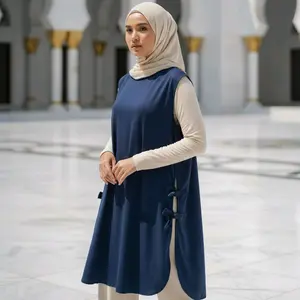 rompi wanita muslim/outer wanita bahan bebytery