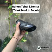 Gambar Workplant - Tatakan Pot GBL Tatakan / Alas Pot Bunga Tanaman Hias Isi 12pcs - Diameter 9,5cm, Hitam dari workplant official Kota Surabaya 2 Tokopedia