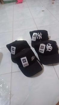 Product Review of BEST SELLER - Topi Baseball cap $ Unisex Topi Inisial Huruf Topi Baseball Pria wanita Kekinian bisa COD from 𝕸**𝖐 0