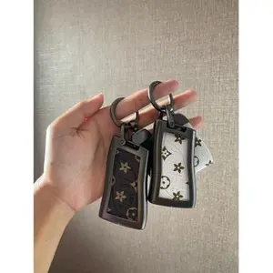 METAL CASE Cover Sarung Kunci Smartkey Mobil Lexus LM 350H 2024 Model VINTAGE