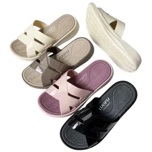 Sandal luofu Wanita Sandal jelly karet Sandal luofu Sandal Luofu import Size 36-40 Sendal