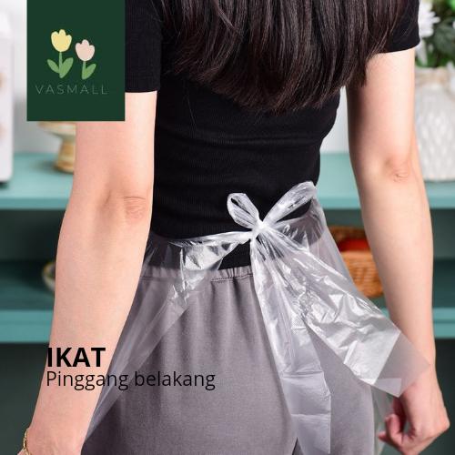 VASMALL - APRON CELEMEK PLASTIK DISPOSABLE 1