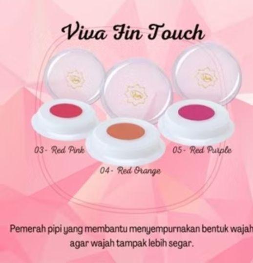 [ Ready In Stock ] Viva Cosmetics Fin Touch Blush On 2g