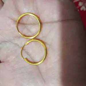 terlaris Anting Desi motif bintang permata putih titanium gold anti karat cantik