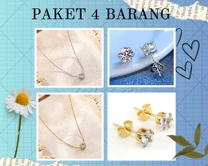 Paket Hemat 3 Barang FREE 1 Bebas Pilih Perhiasan Titanium