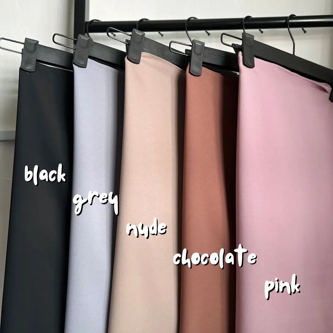 (CLEARANCE) Essential series - Korean Chiffon Shawl