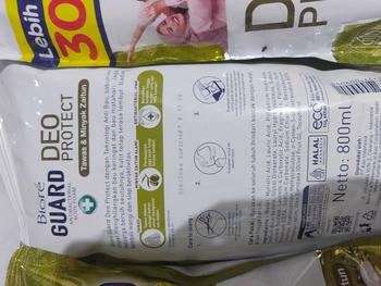 Product Review of [Special Creator] Biore 800ml Pouch Refill Sixpack - Sabun Mandi Cair from y**2 2