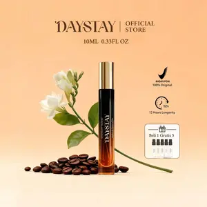 DAYSTAY Light Luxury Niche Perfume 10ml - Parfum Eksklusif Tahan Lama dengan Aroma Halus untuk Penggunaan Sehari-hari