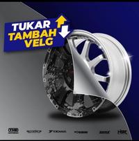 Gambar VELG MOBIL TIPE HSR BOROKO TJH R17 BLACK CHROME BUAT MOBIL NEW ALTIS BRZ FT86 CORONA SIENTA DLL. dari EAGLE MOTORSPORT BEKASI Kota Bekasi 4 Tokopedia