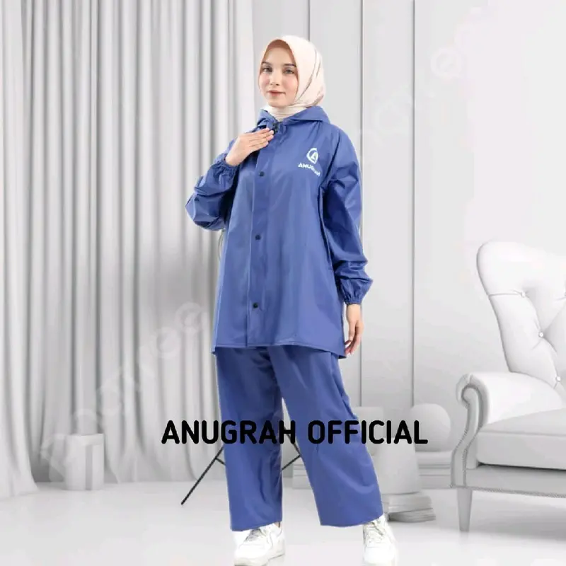 JAS HUJAN PRIA WANITA ANTI REMBES PVC 0,25 BY ANUGRAH 8