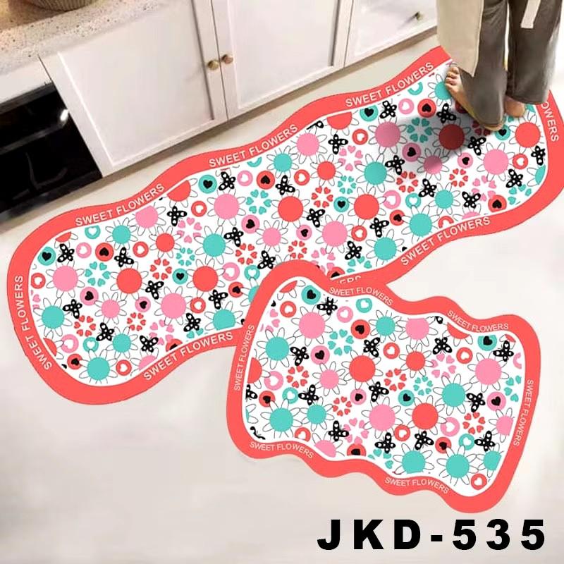 Product Introduction of Keset Dapur 2 in 1 Door Mat Trendy Keset Kaki Dapur Kamar Tebal Anti Slip rumbai 20