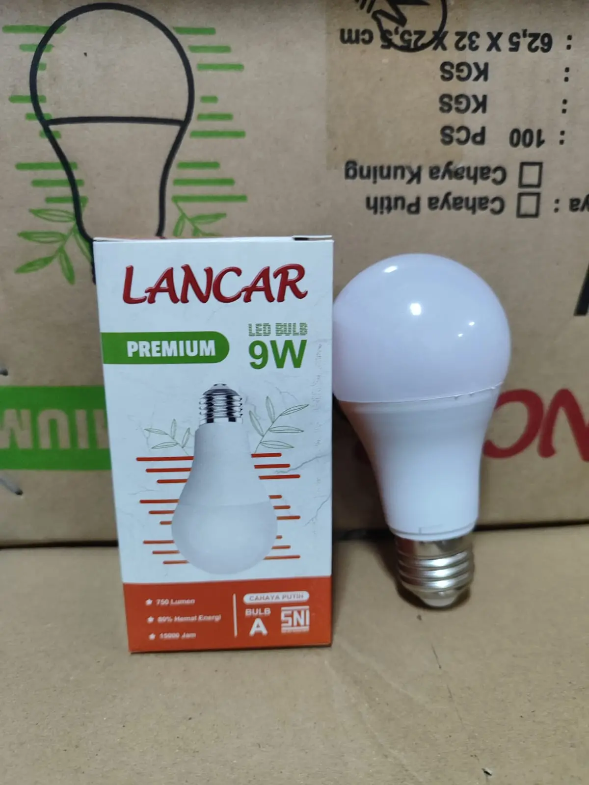 Lampu led A bulb panaled altis berkualitas bohlam Led