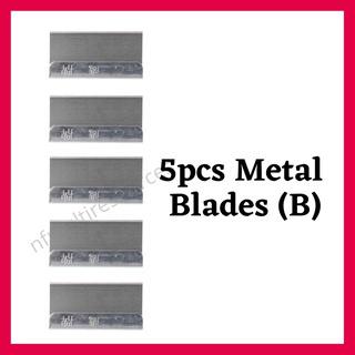 Scraper Tinted Tools Razor Blade Metal Plastic Pisau Pembersih Window Glass Tinted Glue Remover Cleaning Knife Car Film 8