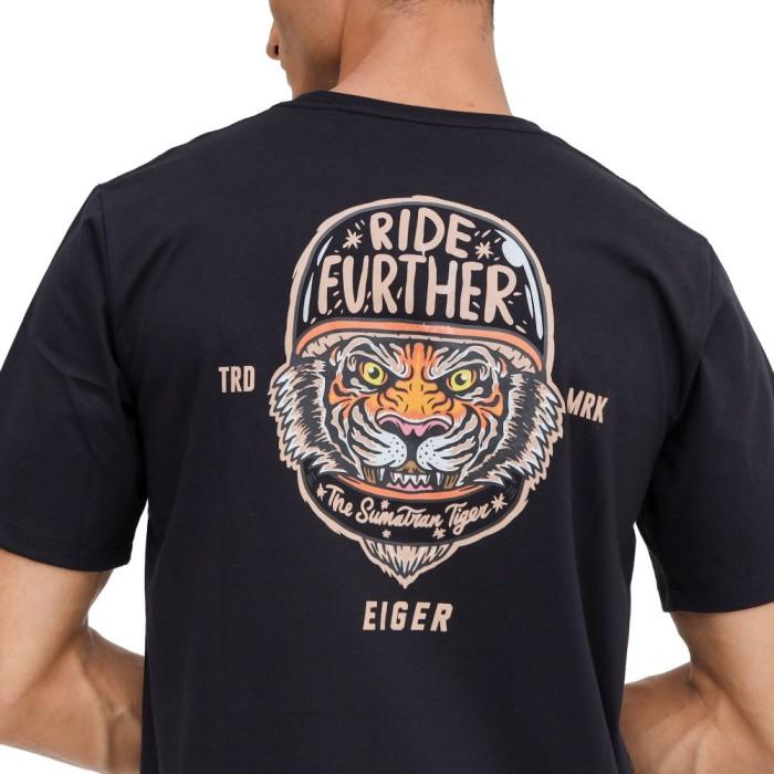EIGER SUMATERAN TIGER SS TEES -8565 KAOS PENDEK Kerah Sablon 6