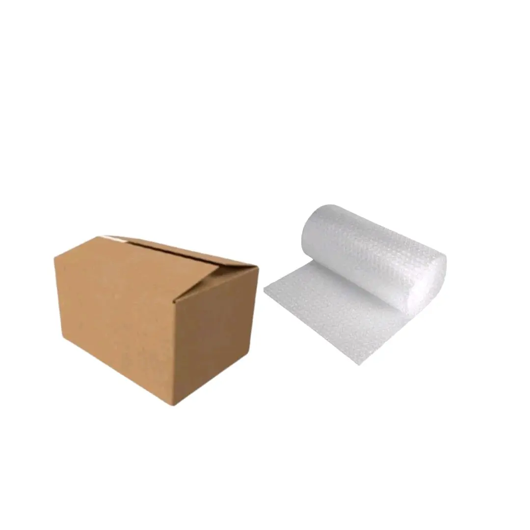 Kardus Dan Bubble wrap Packing Paket
