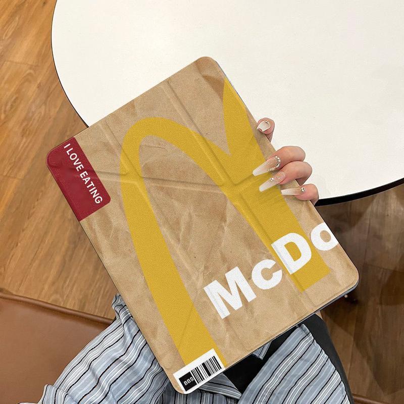 Ốp lưng máy tính bảng M KFC nếp gấp 3Y tương thích, thiết kế nếp gấp Y có ngăn bút bảo vệ chống cong cho nhiều đời máy ipad
