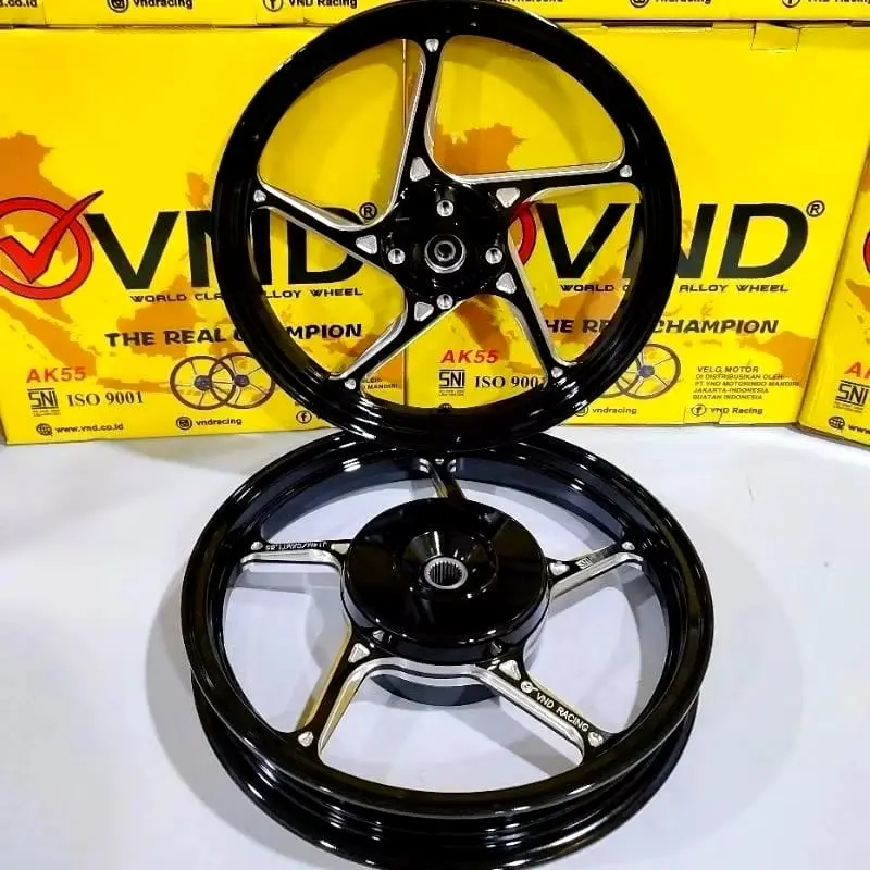 VELG VND AK55 RING 17 140*17 160*17 VARIO 125/150/110 BEAT SCOOPY SPACY GENIO FULL CNC