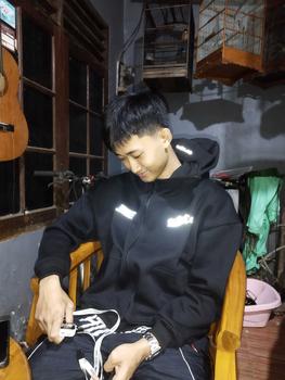 Product Review of AETN - Balaclava Hoodie Zipper Boxy Miracles Black 375gsm Reflektif from o**a 0