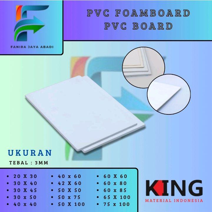 PVC Foamboard/PVC Board Tebal 3mm All Potongan High Quality - Shop ...