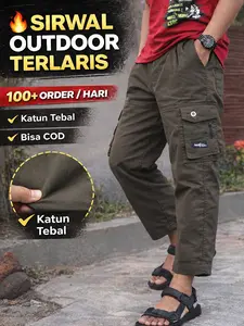 CELANA CARGO 3/4 PRIA  OUTDOR || CELANA ANKLE SIRWAL PRIA DEWASA MUSLIM OUTDOOR || CELANA CARGO ANKLE 3/4 SIRWAL PRIA MUSLIM OUTDOOR NYAMAN, MODIS, DAN PRAKTIS UNTUK AKTIVITAS SEHARI-HARI