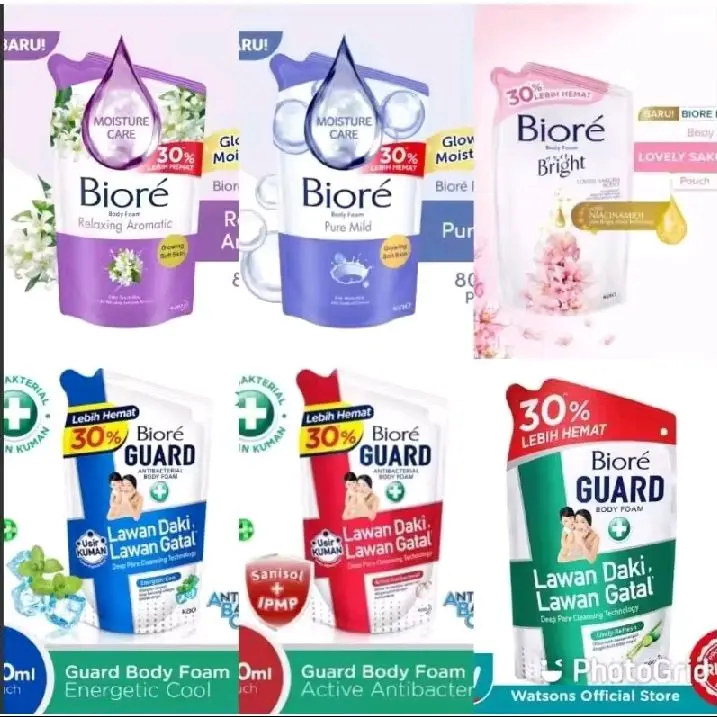 Promo Biore Body Wash  Sabun Mandi Cair 800 ml