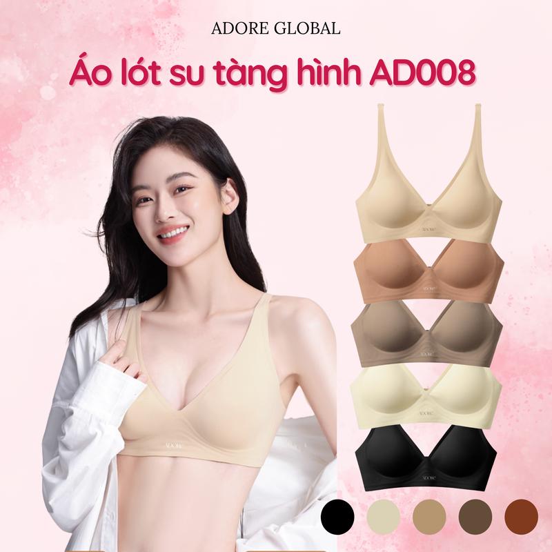 Áo Lót Su Tàng Hình ADORE AD008 Che Ngấn Lưng Chống Xệ - Áo Lót Định Hình Ngực Ôm Vừa Vặn Không Gọng Không Đường May Gom Ngực Tự Nhiên và Thấm Hút Mồ Hôi Phù Hợp Mặc Hàng Ngày Áo Ngực Mặc Áo Dài Áo Ôm