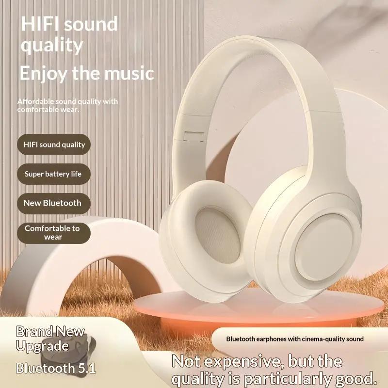 Có thể gập lại tiếng ồn hủy bỏ Bluetooth Over-ear Tai nghe không dây với Mic…