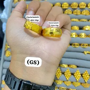 Cincin Koin  Mirip 10gram Awet Pakai harian