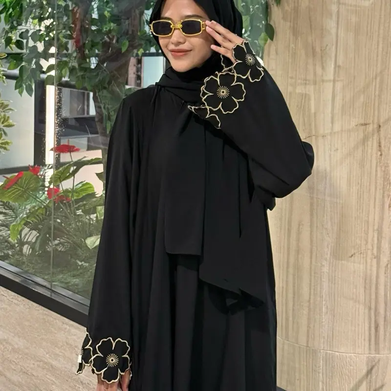 ARMUZNA ABAYA / abaya bordir ori by ANNI.MAH