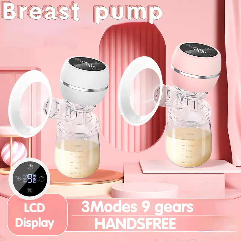 KIUMO POMPA ASI ELECTRIC PORTABLE WIRELESS HANDSFREE BREAST PUMP / 3 MODE PIJAT HISAP pompaasi