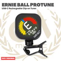 Gambar Ernie Ball P09627 ProTune USB-C Rechargeable Clip-on Tuner - Tuner Gitar Bass dari GH Music Store Kota Tangerang Selatan 1 Tokopedia