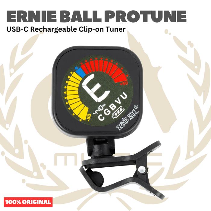 Gambar Ernie Ball P09627 ProTune USB-C Rechargeable Clip-on Tuner - Tuner Gitar Bass dari GH Music Store Kota Tangerang Selatan Tokopedia