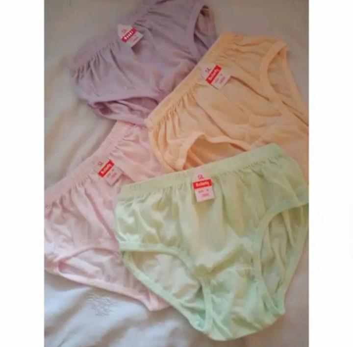 Paket 12/6 pcs Celana Dalam Wanita murah bahan katun solaris, Random, M, L, XL, XXL. Paket 12/6 pcs Celana Dalam Wanita murah bahan katun solaris, Random, M, L, XL, XXL.