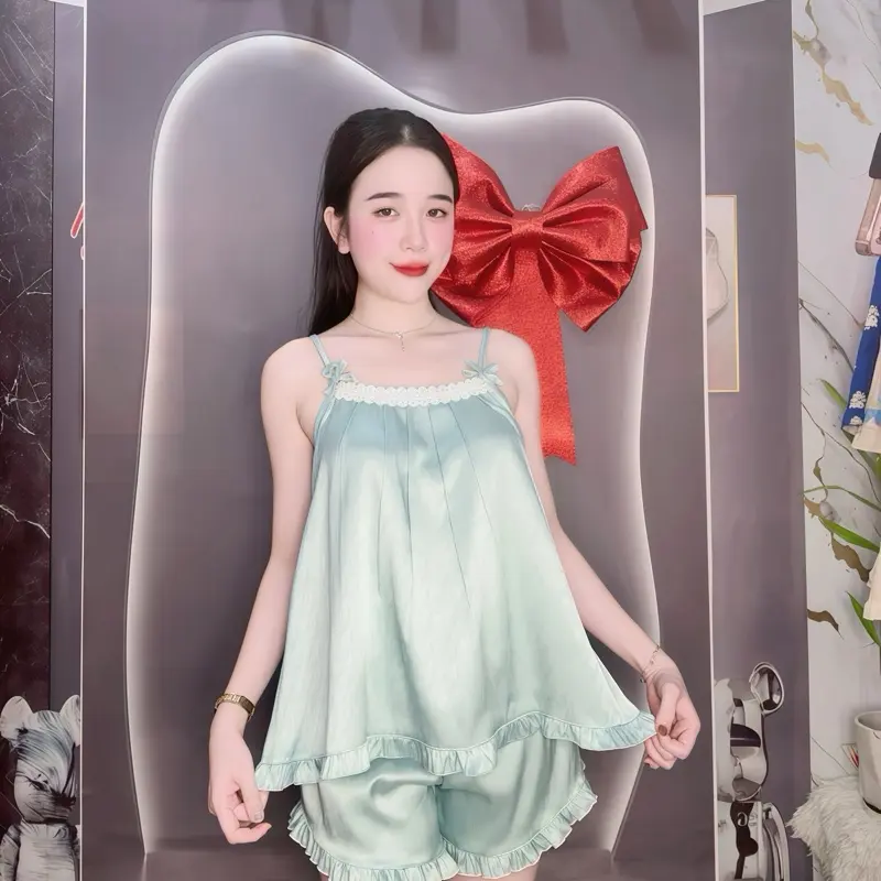 2 dây (40-75KG)GẤM XƯỚC ÁNH KIM, MỀM MỊN , PHỐI REN VÀ BÈO CƯNG CHO NỮ! | BigBuy360 - bigbuy360.vn