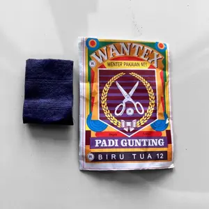 Wantex Biru Tua Padi Gunting Dark Blue Navy Denim Wenter Pewarna Warna Tie Dye Baju Sumbo Sumba Kain Malang  Cotton Satuan Eceran Jumputan Art Celup Wentek Serbuk Coloring Color Jumput Craft Crafting Kerajinan Jeans Sepatu Jaket Sweater Seni