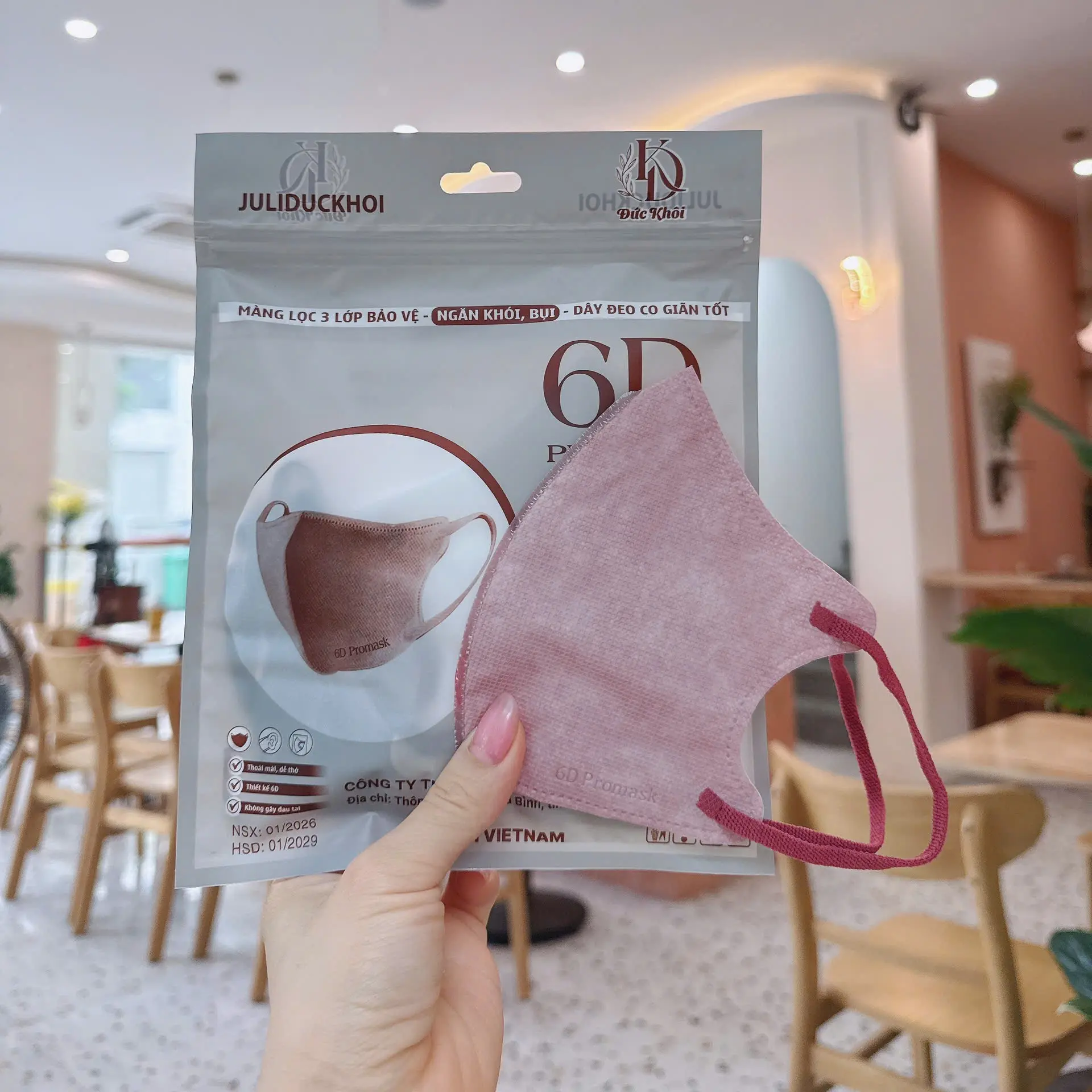 6D JULIDK Hồng Tím