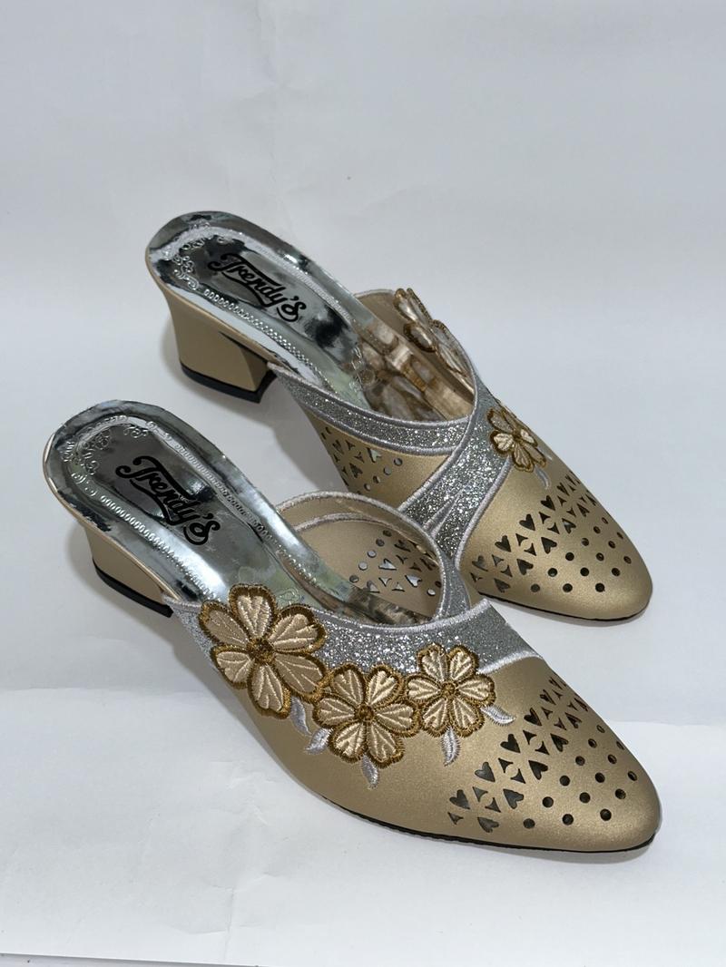Product Introduction of Sandal Hak DMN-04 Wanita Simpel dan Elegan Ukuran 37-42 - Heels High Karet Pesta Shoes Sendal Kaca 31