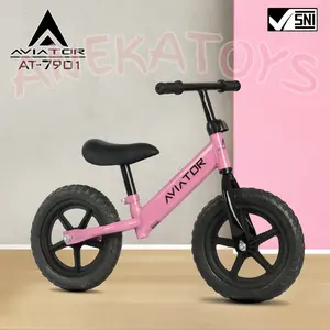 Balance Bike Aviator AT7901 Sepeda keseimbangan Anak/ Push Bike