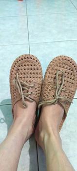 Product Review of [YESPLUS] PY132 Sandal Selop Wanita Flat Jelly Import Fashion Model Tali Rajut Terbaru from O**a 2
