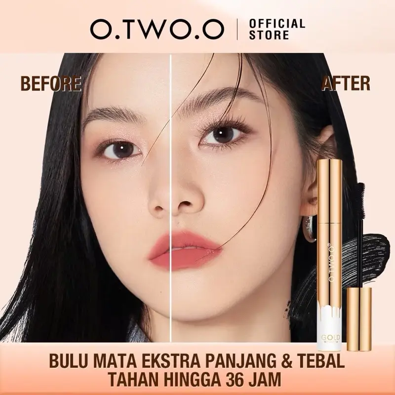 O.TWO.O Mascara Waterproof Long Lasting Volumizing Lengthen Eye Lash Makeup 4