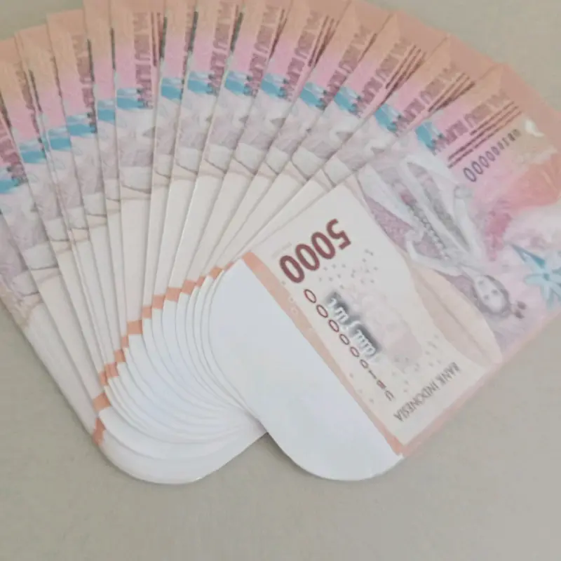 50 lembar... amplop lebaran motif gambar duwit mainan 5 rb 4